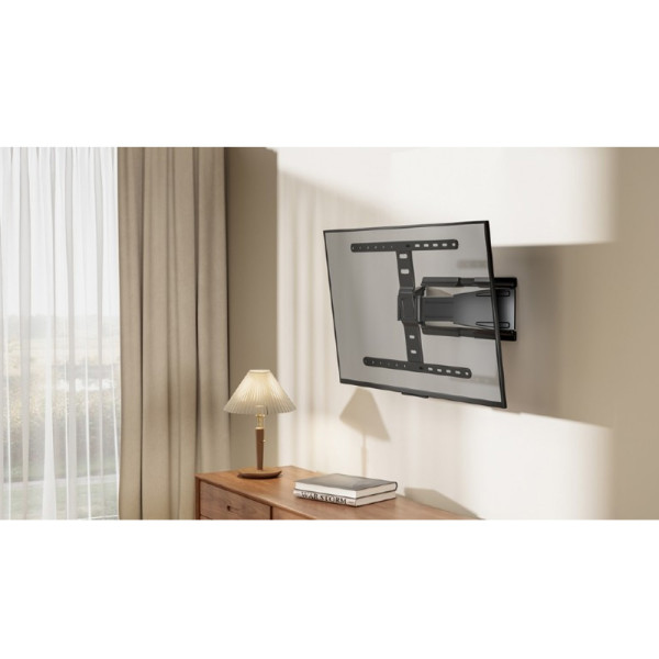 GEMBIRD FULL-MOTION TV WALL MOUNT 43'-90' Vesa 600x400 black