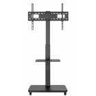 GEMBIRD TV FLOOR STAND WITH CASTER WHEELS 37'-75' VESA 600X400 BLACK