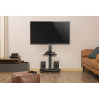 GEMBIRD TV FLOOR STAND WITH CASTER WHEELS 37'-75' VESA 600X400 BLACK