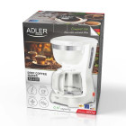 ADLER DRIP COFFEE MAKER 0.6L WHITE
