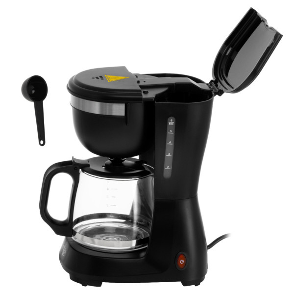 ADLER DRIP COFFEE MAKER 0.6L BLACK