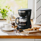ADLER DRIP COFFEE MAKER 0.6L BLACK