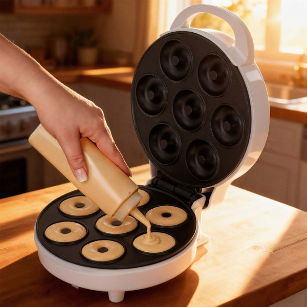 ADLER DONUT MAKER WHITE