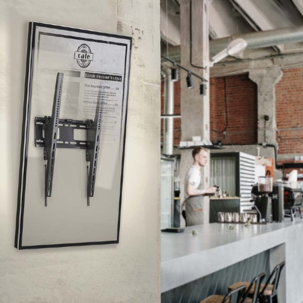 GEMBIRD PORTRAIT DIGITAL SIGNAGE TV WALL MOUNT (TILT) 37'–75' MAX VESA 400X600 BLACK