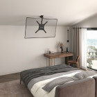 GEMBIRD FULL MOTION TV CEILING MOUNT 23'-55' VESA 400X400 BLACK