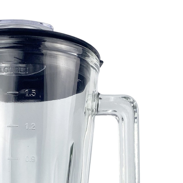 JOCCA BLENDER WITH CRYSTAL JUG 1000W BLACK