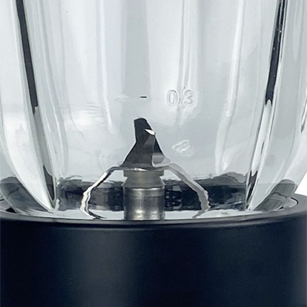 JOCCA BLENDER WITH CRYSTAL JUG 1000W BLACK