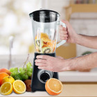 JOCCA BLENDER WITH CRYSTAL JUG 1000W BLACK