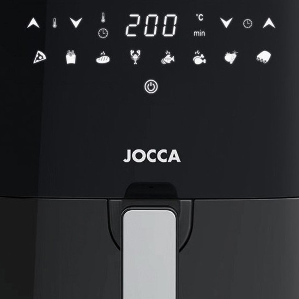 JOCCA DIGITAL AIR FRYER 5L 1450W BLACK