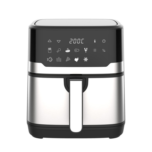 JOCCA DIGITAL AIR FRYER 6.5L SILVER
