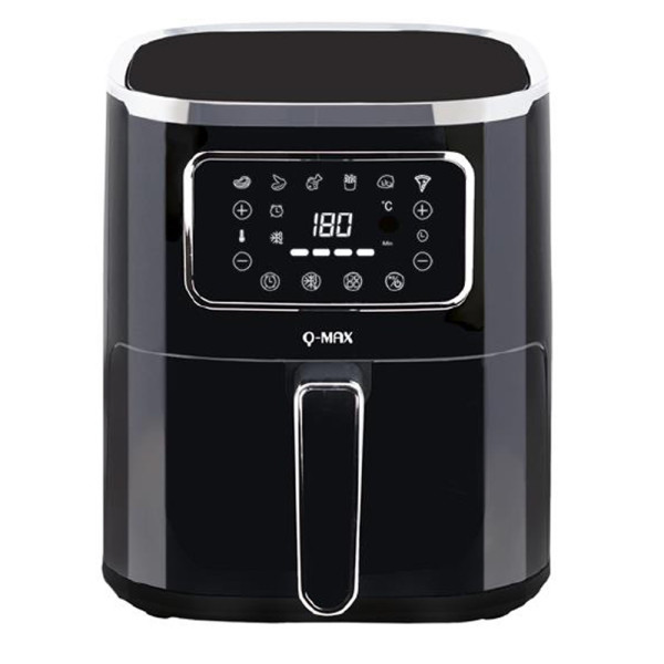 JOCCA Q-MAX SINGLE HOT AIR FRYER 5L 1450W BLACK