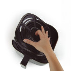 JOCCA 5L DIGITAL AIR FRYER 1450W TOTAL BLACK