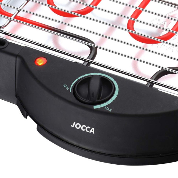 JOCCA TABLETOP ELECTRIC BARBECUE 2000W BLACK