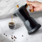 JOCCA ELECTRIC ITALIAN COFFE MACHINE NATURE LINE BLACK