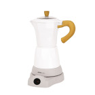 JOCCA ELECTRIC ITALIAN COFFE MACHINE NATURE LINE WHITE