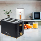 JOCCA 2-SLICE TOASTER NATURE LINE BLACK