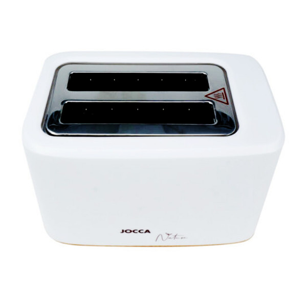 JOCCA 2-SLICE TOASTER NATURE LINE WHITE BAMBOO