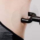 JOCCA MASSAGE GUN WITH LED TOUCH SCREEN BLACK