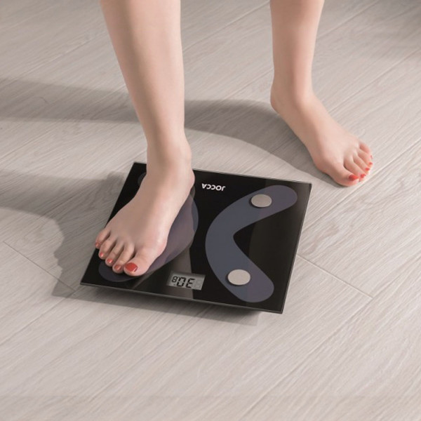 JOCCA SMART BATHROOM BT SCALE BLACK