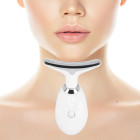 JOCCA PULSED LIGHT NECK AND FACE MASSAGER WITH 3 MODES WHITE