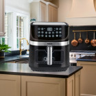 JOCCA DIGITAL FRYER 9L DOBLE RESISTANCE AND VENTANA 2200W BLACK