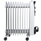 JOCCA OIL FILLED RADIATOR 11 ELEMENTS 2500W WHITE
