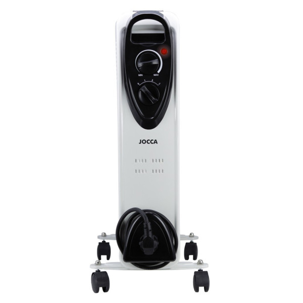 JOCCA OIL FILLED RADIATOR 11 ELEMENTS 2500W WHITE