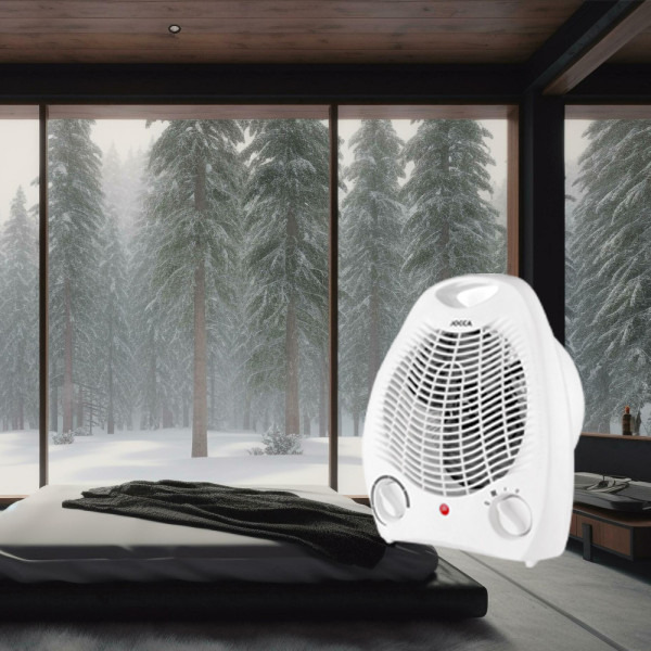 JOCCA THERMO FAN HEATER 2000W WHITE