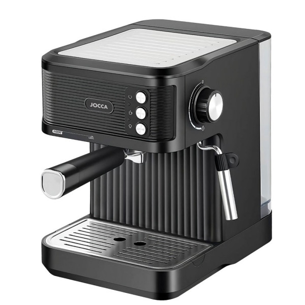 JOCCA 20 BAR ESPRESSO MACHINE WITH STEAM WAND AND 1.8 LITRE WATER TANK BLACK