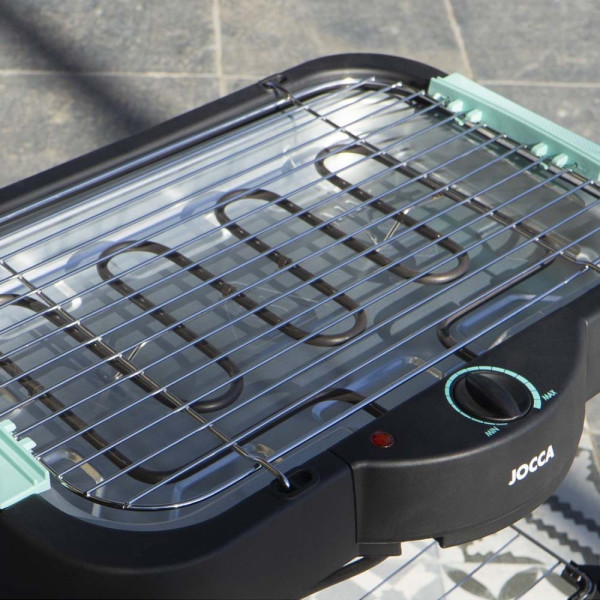 JOCCA ELECTRIC BARBECUE WITH LEGS 2000W BLACK