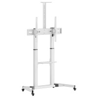 SBOX MOBILE FLOOR STAND 60'-100' / 152-254 cm VESA 1000x600 WHITE