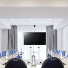 SBOX MOBILE FLOOR STAND 60'-100' / 152-254 cm VESA 1000x600 WHITE