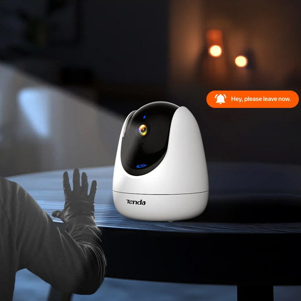 TENDA 5MP AI ULTRA CLEAR SECURITY PAN/TILT CAMERA