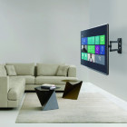 GEMBIRD FULL MOTION TV WALL MOUNT 23'-42' BLACK
