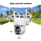 SRIHOME 4MP HD OUTDOOR SOLAR WIFI CAMERA