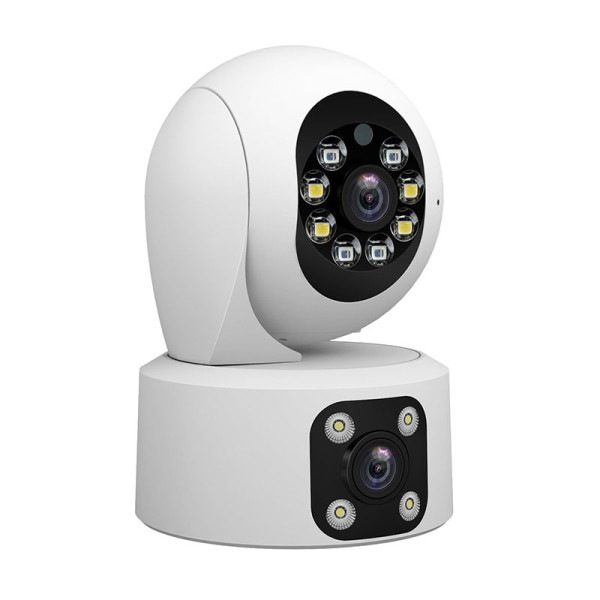 SRIHOME 4MP HD DUAL LENS PANORAMIC PTZ MONITORING