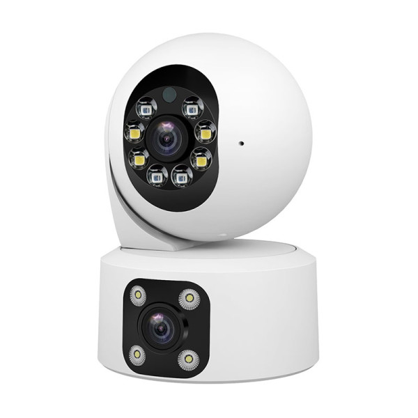 SRIHOME 4MP HD DUAL LENS PANORAMIC PTZ MONITORING
