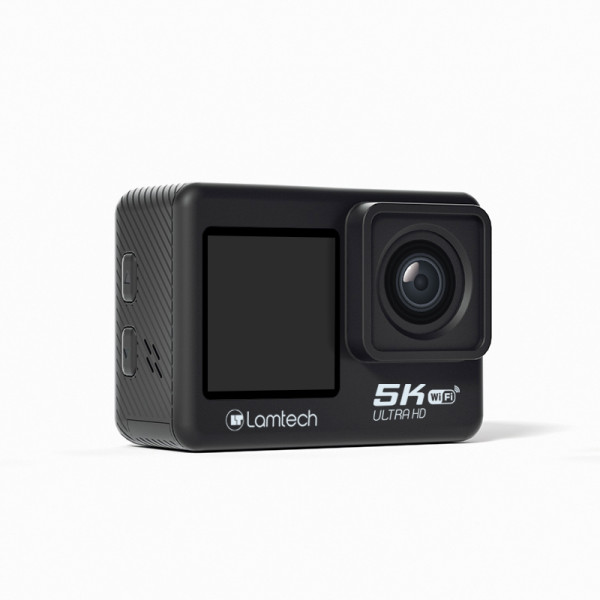 LAMTECH 5K/EIS DUAL SCREEN ACTION CAMERA