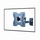 GEMBIRD FULL MOTION TV WALL MOUNT 23'-42' VESA 200X200 BLACK