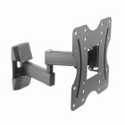 GEMBIRD FULL MOTION TV WALL MOUNT 23'-42' VESA 200X200 BLACK
