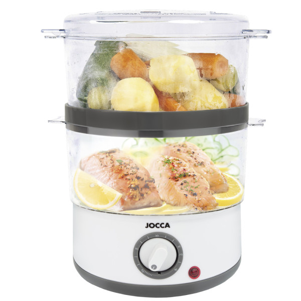 JOCCA FOOD STEAMER WHITE