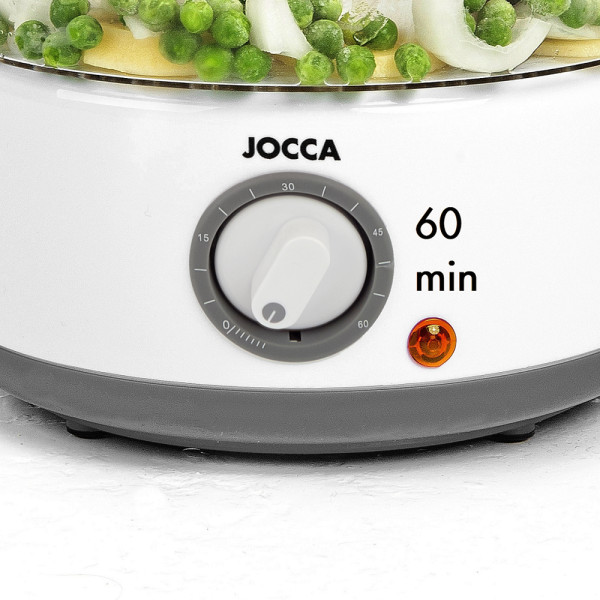 JOCCA FOOD STEAMER WHITE
