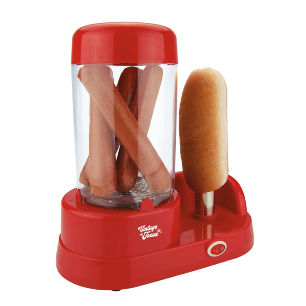 JOCCA HOT DOG STEAMER RED