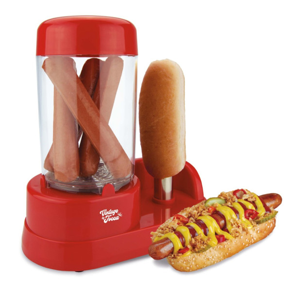 JOCCA HOT DOG STEAMER RED