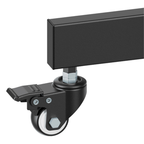 SBOX FLOOR MOBILE MOUNT 55'-100' MAX VESA 800X600 BLACK