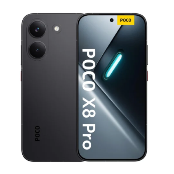 Xiaomi Poco X8 Pro 8GB Ram 256GB Black- EU