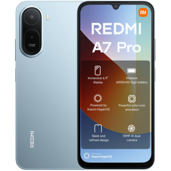 Xiaomi Redmi A7 Pro 4GB Ram 64GB Mist Blue Dual SIM- EU