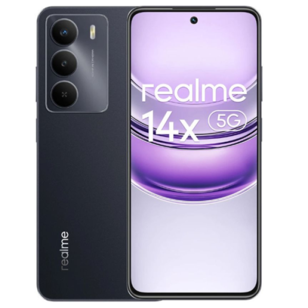Realme 14X 6GB Ram 128GB Carbon Black 5G- EU