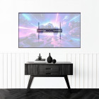 SBOX WALL MOUNT BUDGET 50'-100' / 75kG / MAX VESA 900x600 BLACK