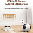 SRIHOME PET COMPANION ROBOT CAMERA 4MP HD RESOLUTION WHITE